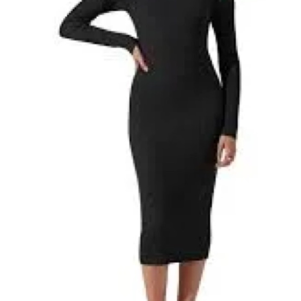 Elegant Long Sleeve Sweater Dress